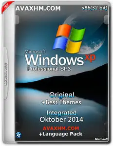 Windows XP SP3 (x86) October 2014 with Language Pack