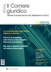 Il Corriere Giuridico - Dicembre 2019