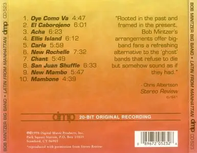 Bob Mintzer Big Band - Latin From Manhattan (1998) {DMP}