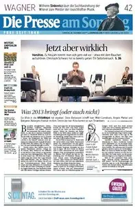 Die Presse am Sonntag, 30. Dezember 2012