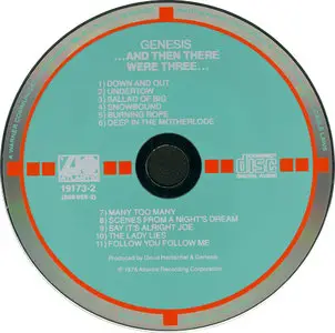 Genesis - ...And Then There Were Three... (1978) [W.German Target CD]