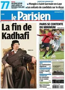 Le Parisien & Suppléments du 21 Octobre 2011