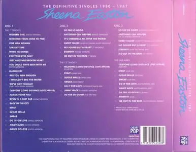 Sheena Easton - The Definitive Singles 1980-1987 [3CD] (2021)