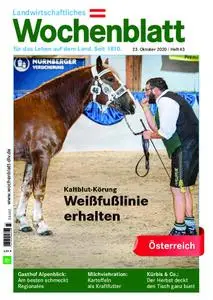 Bayerisches Landwirtschaftliches Wochenblatt Oesterreich - 22. Oktober 2020