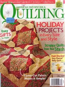 American Patchwork & Quilting December 2009