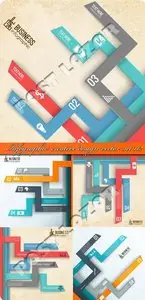 Infographic creative design vector set 112