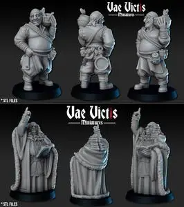 Vae Victis Miniatures - Judge and Cook