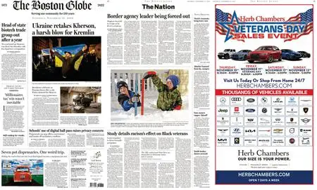 The Boston Globe – November 12, 2022