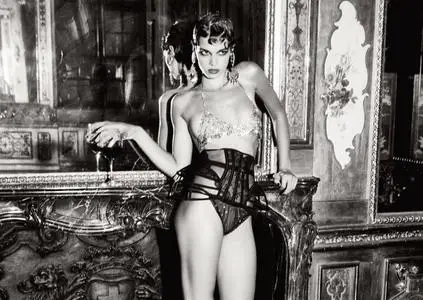 Mathilda Gvarliani by Ellen von Unwerth for Vogue Netherlands November 2022