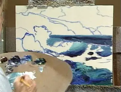 E. John Robinson "Painting The Sea In Oils - Lesson #2 - Morning Breakers"