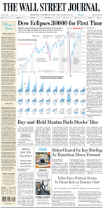 The Wall Street Journal – 25 November 2020