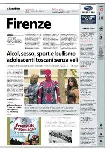 la Repubblica Firenze - 2 Novembre 2018