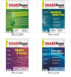 Sharepoint Magazin Jahresarchiv 2012 Full Year Edition