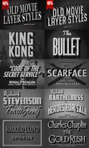Creative Market - Old Movie Titles - Smart Kit Vol. 1 & 2