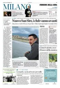 Corriere della Sera Milano – 14 settembre 2019