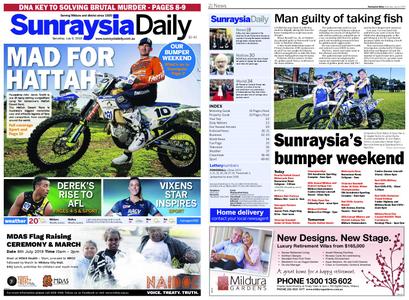 Sunraysia Daily – July 06, 2019