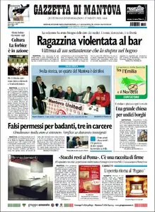 La gazzetta di mantova 20 novembre 2010