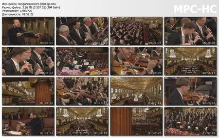 Wiener Philharmoniker - Neujahrskonzert 2020 / New Year's Concert (2020)