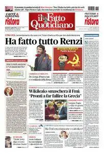 Il Fatto Quotidiano - 3 Aprile 2016