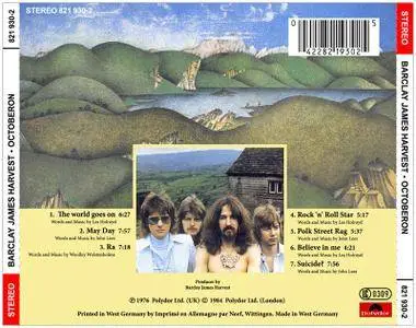 Barclay James Harvest - Octoberon (1976)