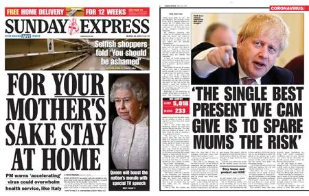 Daily Express – March 22, 2020