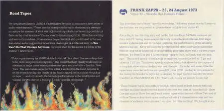 Frank Zappa - Road Tapes, Venue #2 (2013) {2CD Vaulternative Records VR 2013-1 rec 1973}
