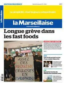 La Marseillaise du Mercredi 20 Septembre 2017