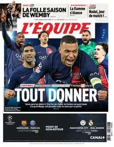 L’equipe du Mardi 16 Avril 2024