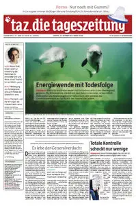 Tageszeitung TAZ vom 22 Oktober 2012