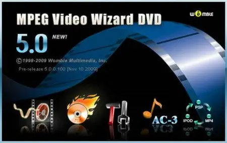 Womble MPEG Video Wizard DVD v5.0.0.108 Multilanguage