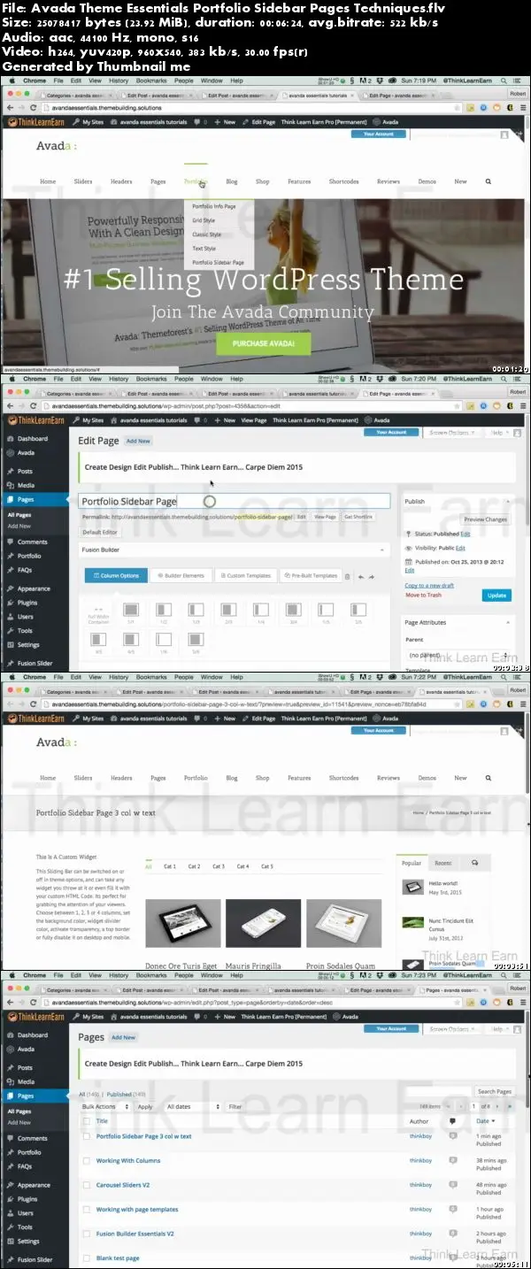 Avada Theme Essentials Creating a Beautiful Wordpress Responsive Design Wordpress Website