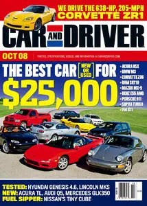 Car and Driver [USA] - October 2008