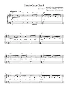 Castle On A Cloud - Boublil and Schonberg (Piano-Vocal-Guitar (Piano Accompaniment))