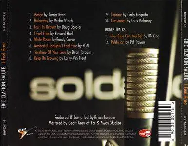 VA - I Feel Free: Eric Clapton Salute (2009)