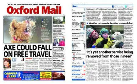 Oxford Mail – March 19, 2018