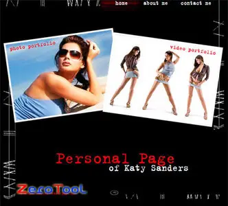 FlashMint 2150 Photo video portfolio XML flash template