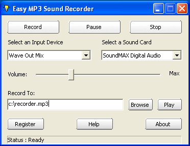 KYDSOFT Easy MP3 Sound Recorder v3.11 