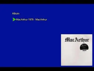 MacArthur - MacArthur (1979) [2016, Vinyl Rip 16/44 & mp3-320 + DVD] Re-up