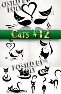 Wonderful kittens #12 - Stock Vector