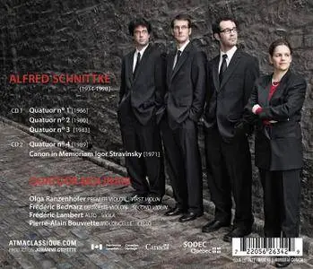 Molinari Quartet - Schnittke: String Quartets, 1-4 (2011) [Official Digital Download 24/96]