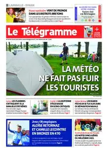 Le Télégramme Dinan - Dinard - Saint-Malo – 05 août 2021