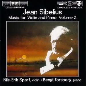 Sibelius: Music For Violin and Piano, Vol. 1 & 2 - Sparf & Forsberg