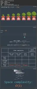 Time and space complexity analysis (big-O notation)