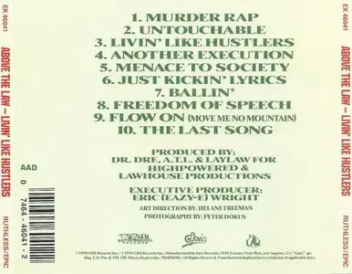 Above The Law - Livin' Like Hustlers (1990) {Ruthless/Epic}