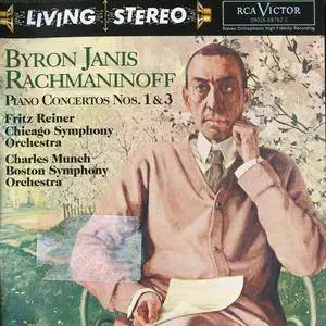 Byron Janis, Chicago & Boston Symphony Orchestra, Fritz Reiner, Charles Munch - Rachmaninov: Piano Concertos Nos. 1 & 3 (1997)