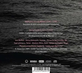 Ivor Bolton, Salzburg Mozarteum Orchestra, Salzburger Bachchor - Mozart: Requiem KV 626; Haas: Sieben Klangräume (2018)