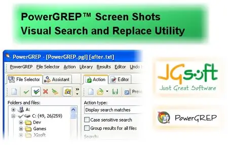 JGsoft PowerGREP v3.5.5 Retail