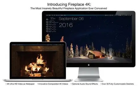 Fireplace 4K v1.0 MacOSX