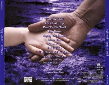 Nightwish - Century Child (2002) [Toy's Factory TFCK-87287, Japan] Repost