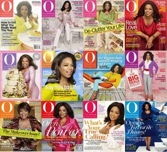 O, The Oprah Magazine 2010 Full Collection